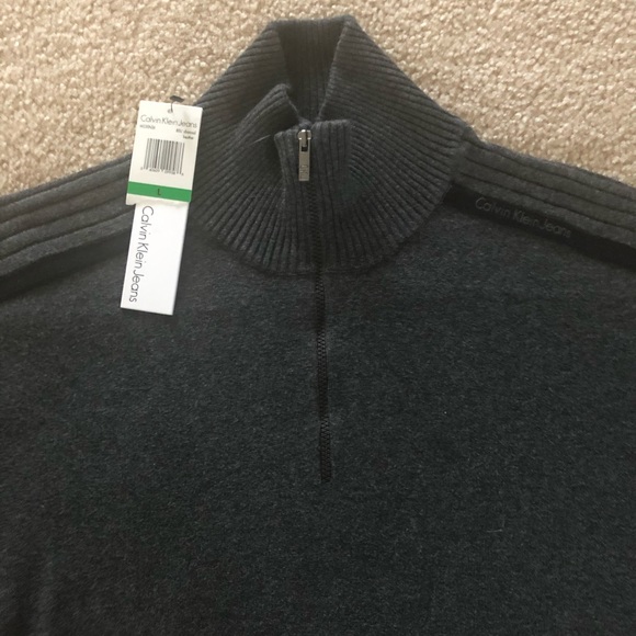 Calvin Klein Men’s 1/4 Zip Sweater *NWT - Picture 2 of 7